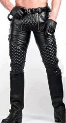 Balck Leather Pant