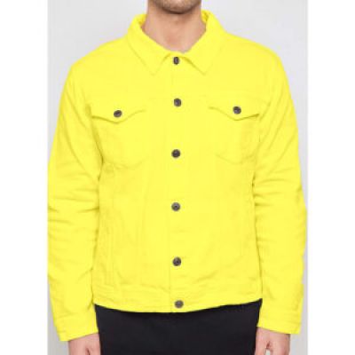 Denim Yellow Jacket