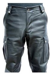 Balck Leather Pant