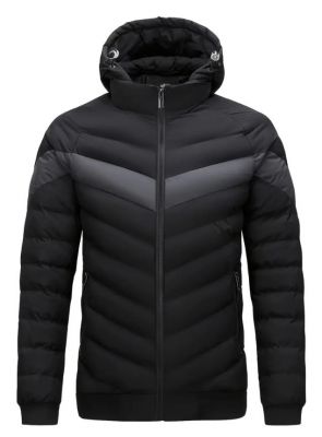Black Puffer Hoodie
