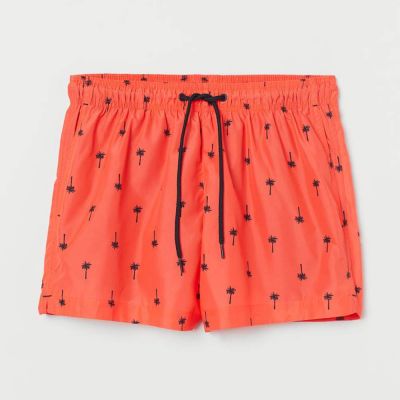 Orange Swimming Short