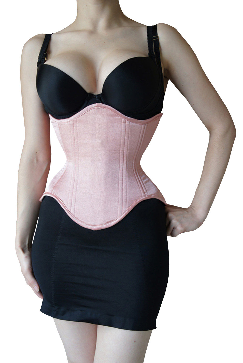 UnderBust Pink Corset