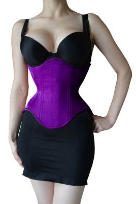 UnderBust Purple Corset