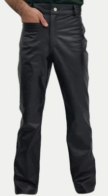 Black Leather Pant