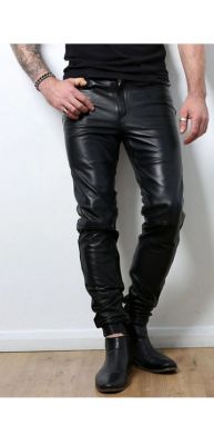 Balck Leather Pant