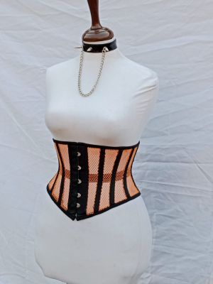 UnderBust Org-Black Corset
