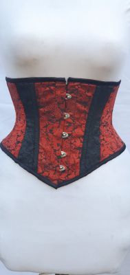 UnderBust Black-Org Corset