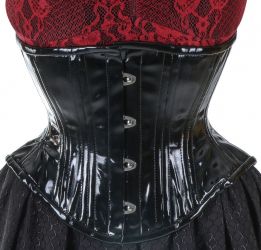 UnderBust Back PVC Corset